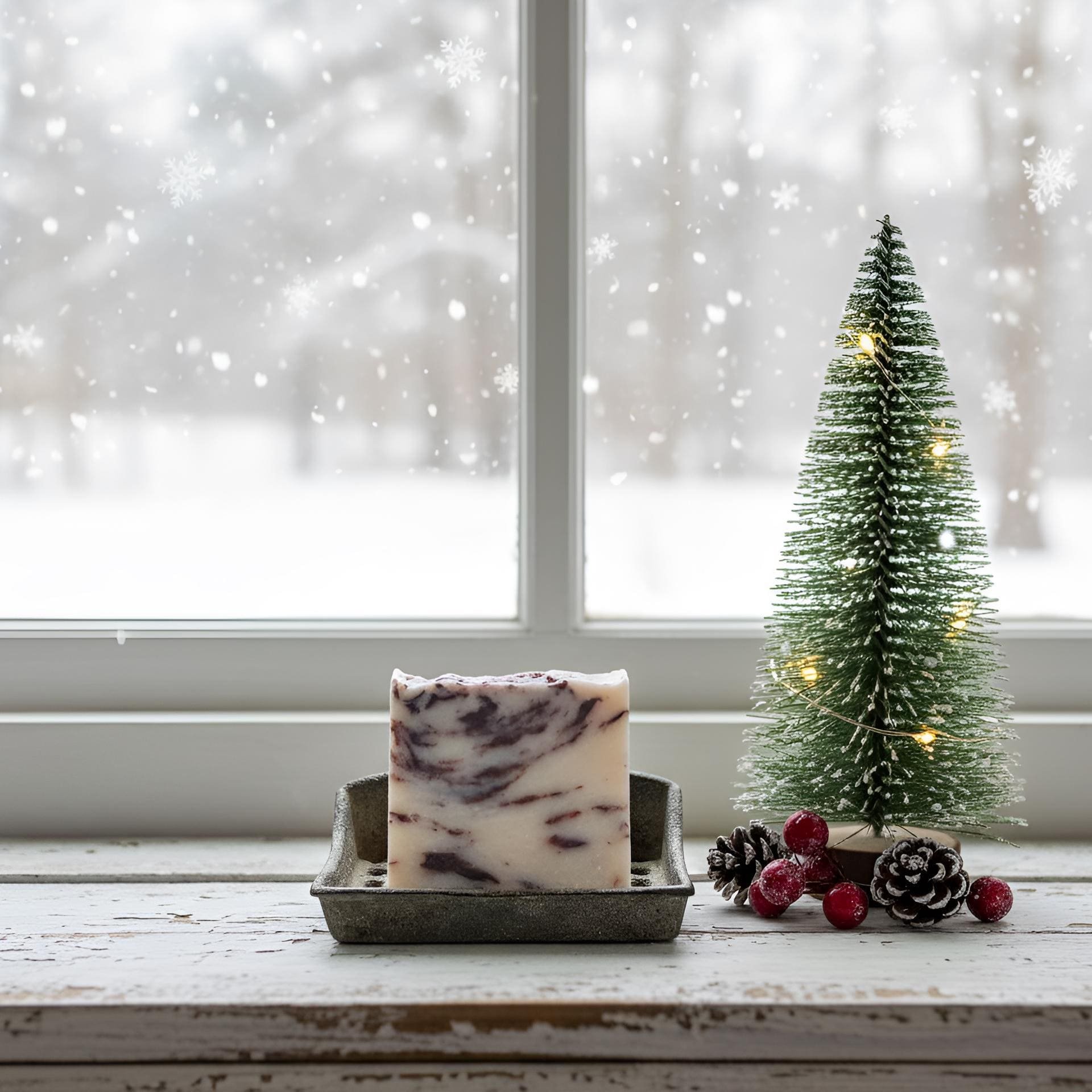 Chocolate Cinnamon Soap Bar: Natural Handmade Cold Process Soap