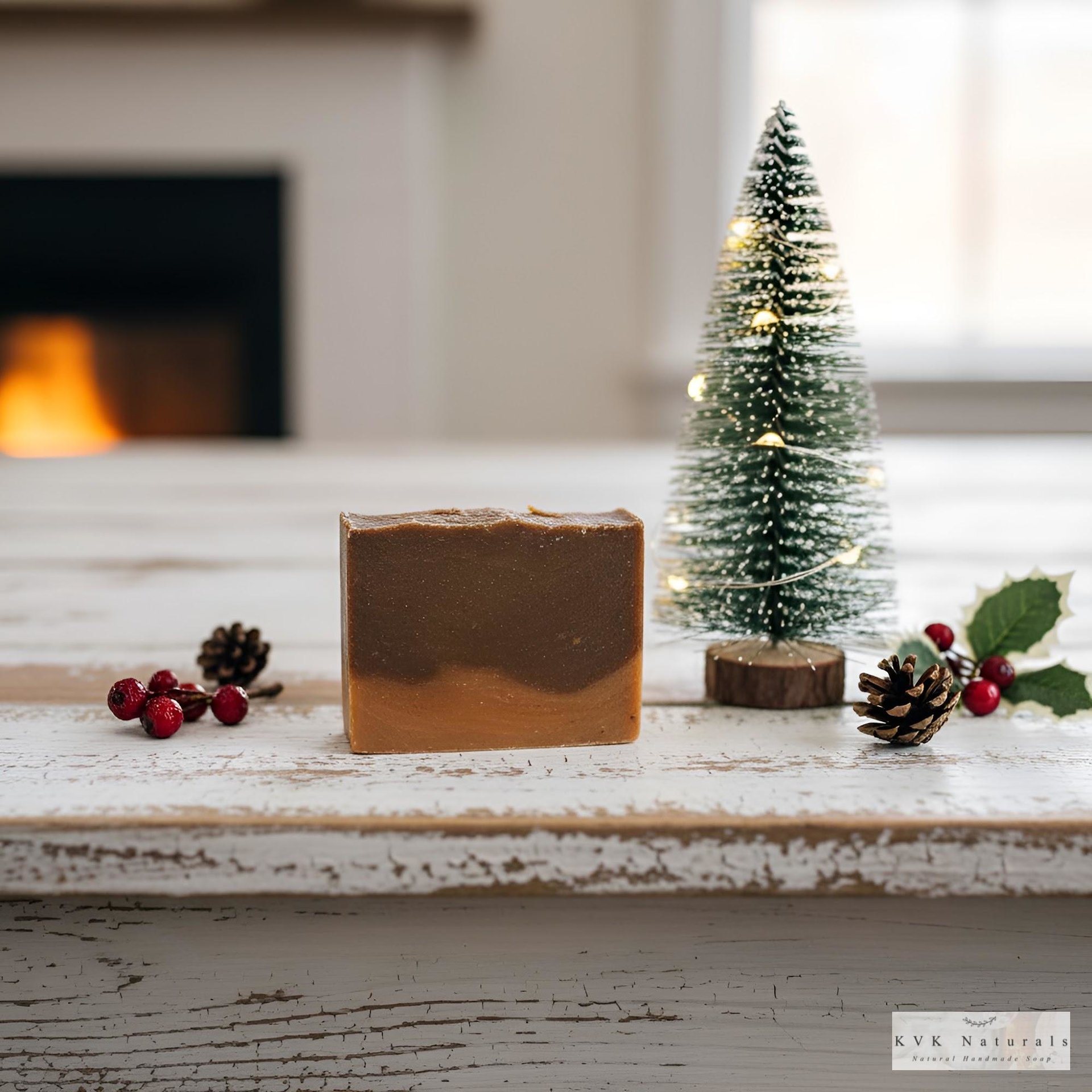 Orange Chocolate Soap Bar: Natural Handmade Cold Process Soap