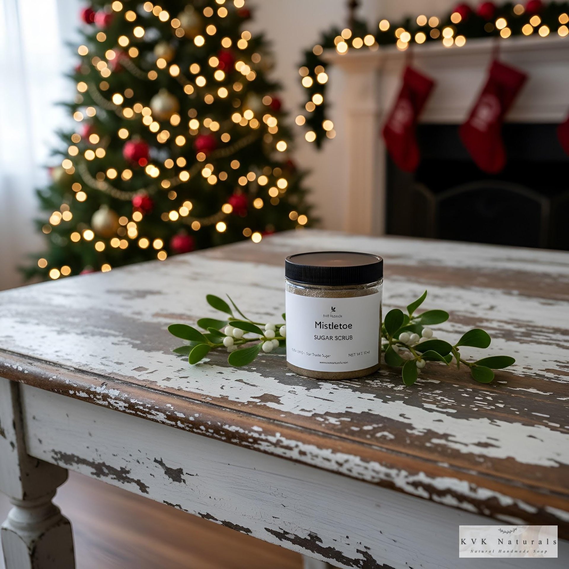 Mistletoe Scrub - Exfoliating Organic Body Scrub