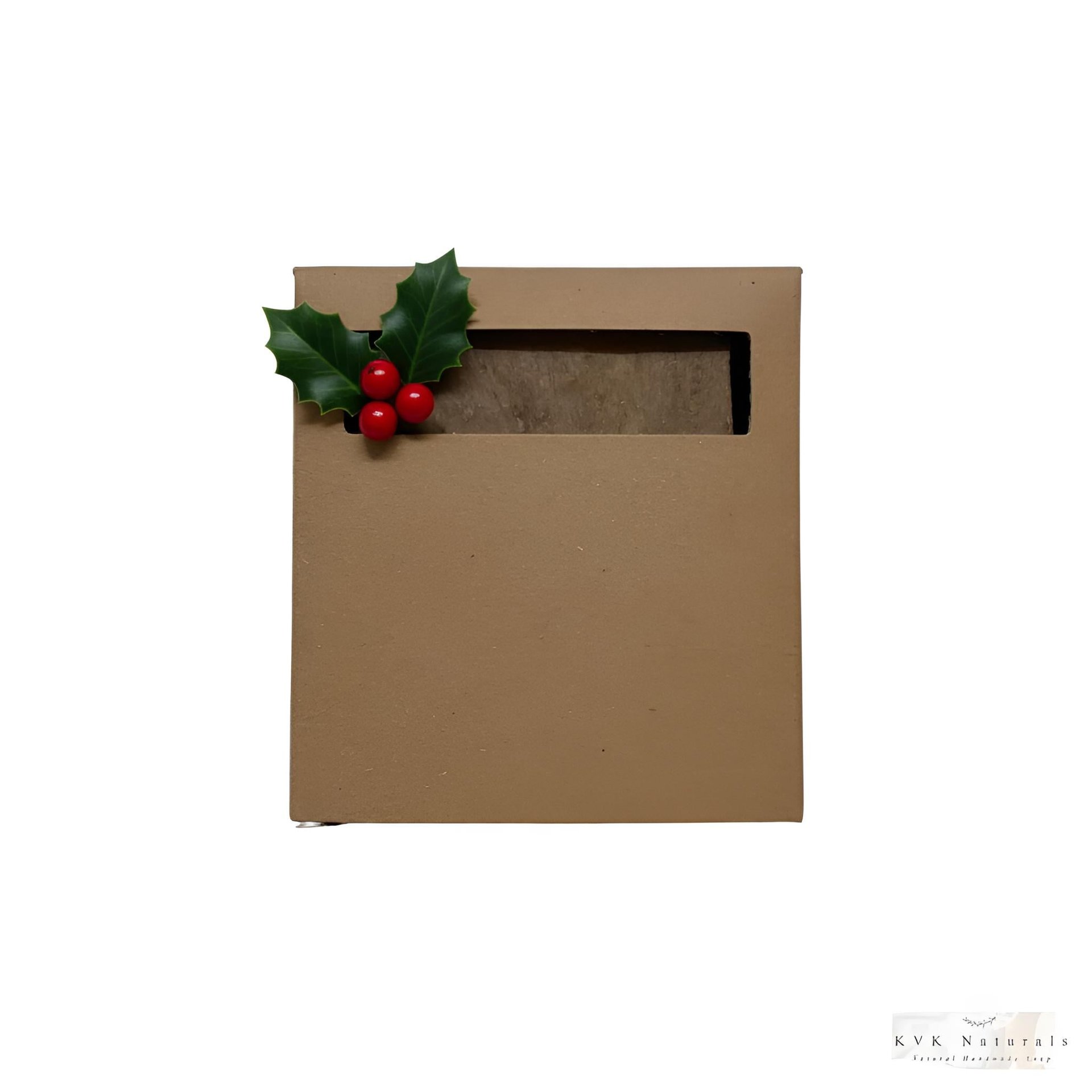 Chocolate Cinnamon Soap Bar: Natural Handmade Cold Process Soap