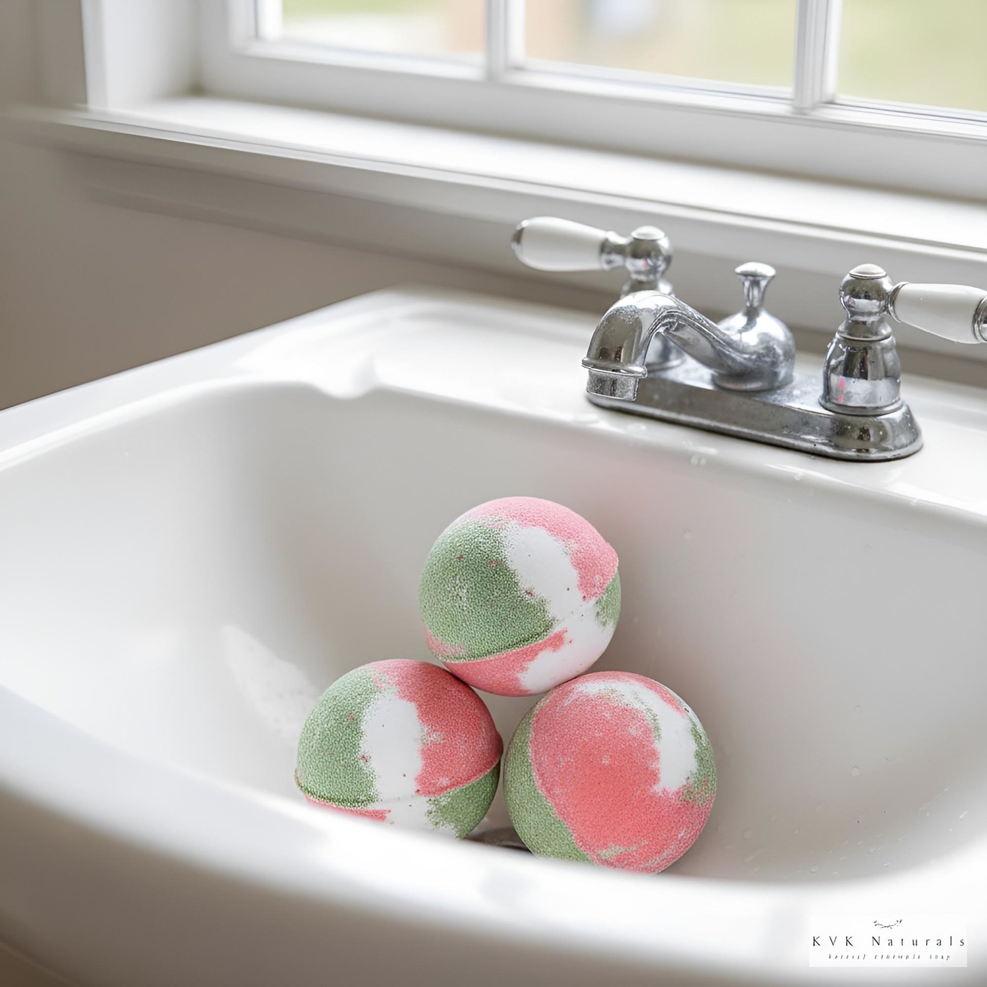 Mistletoe Bath Bomb - Organic, All Natural Fizzy Treat