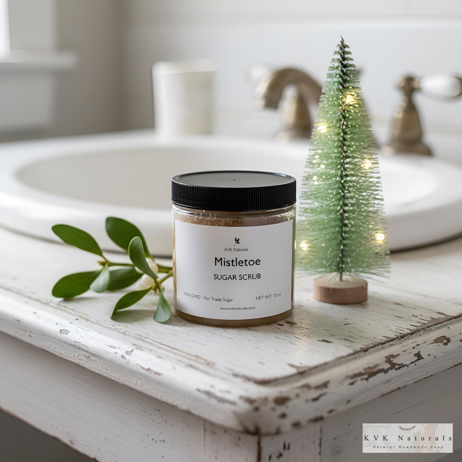 Mistletoe Scrub - Exfoliating Organic Body Scrub