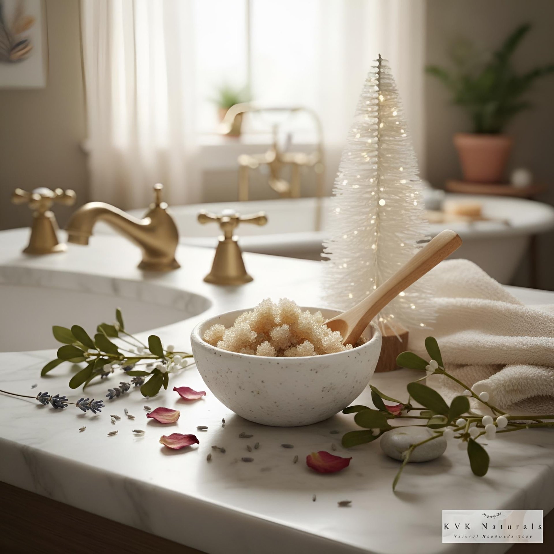 Mistletoe Scrub - Exfoliating Organic Body Scrub