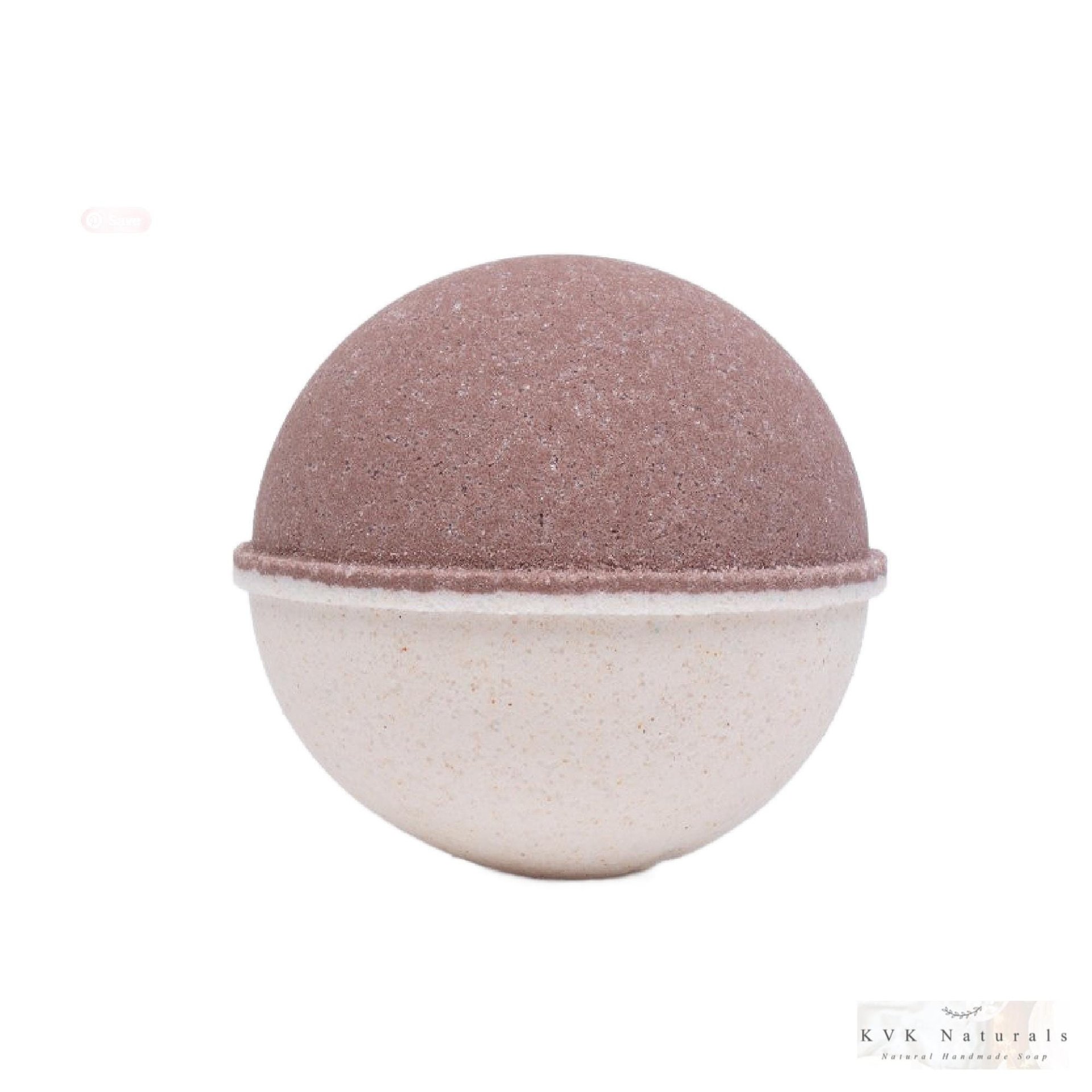 Oatmeal Milk Honey Bath Bomb -  Organic, All Natural Fizzy Treat