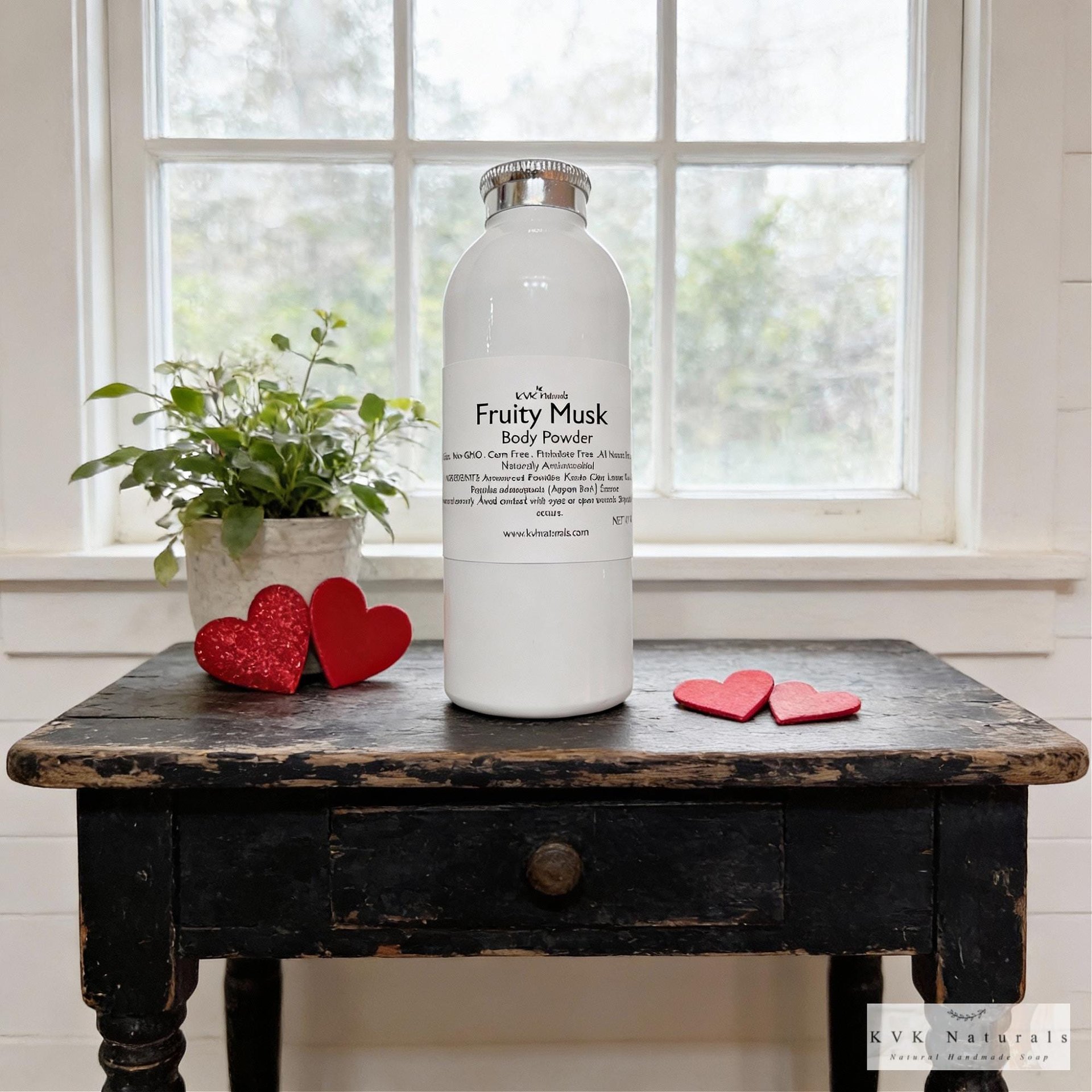 Fruity Musk Body Powder: Talc Free Dusting Powder, 4 oz