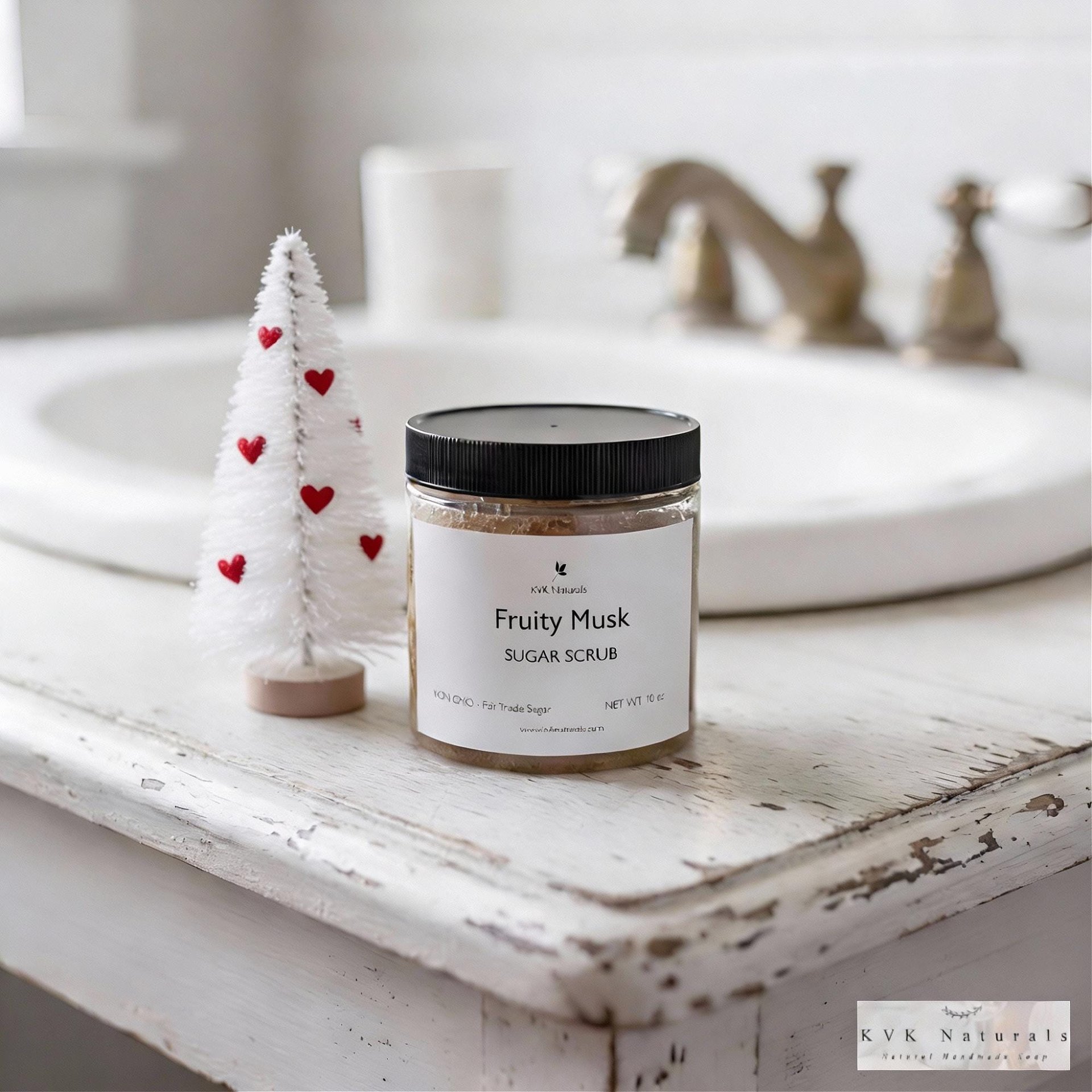 Fruity Musk Scrub - Exfoliating Organic Body Scrub
