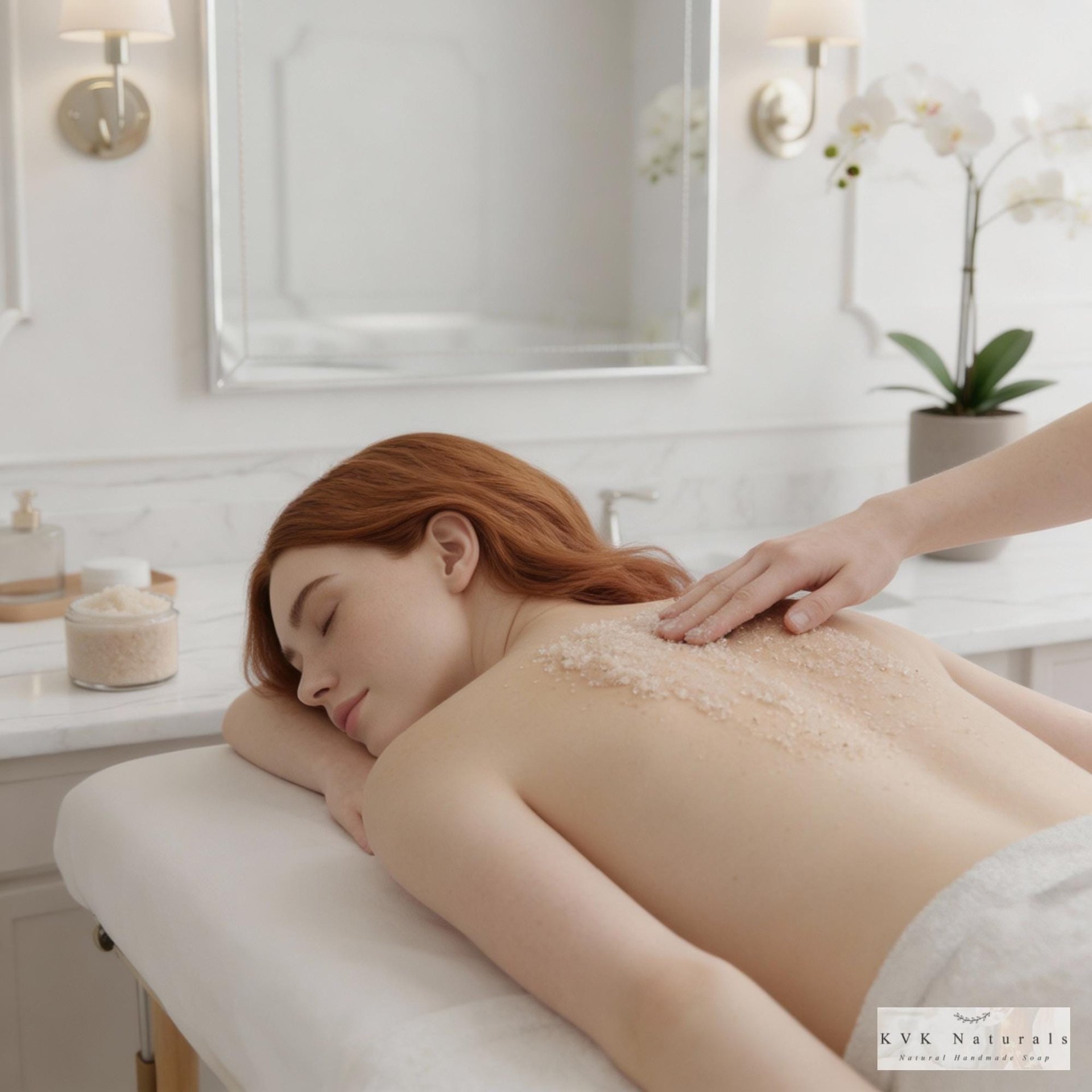 Fruity Musk Scrub - Exfoliating Organic Body Scrub