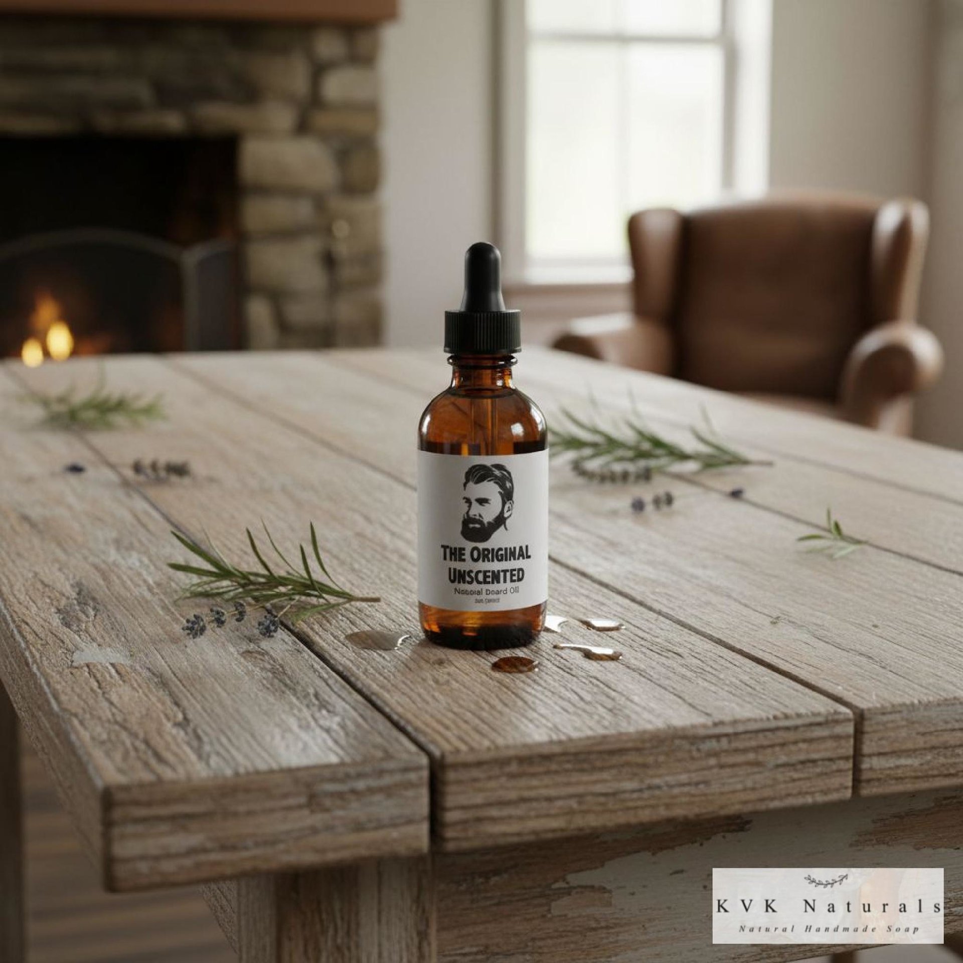Beard Oil for Men Unscented: Nourishing Grooming Essential (2 oz)