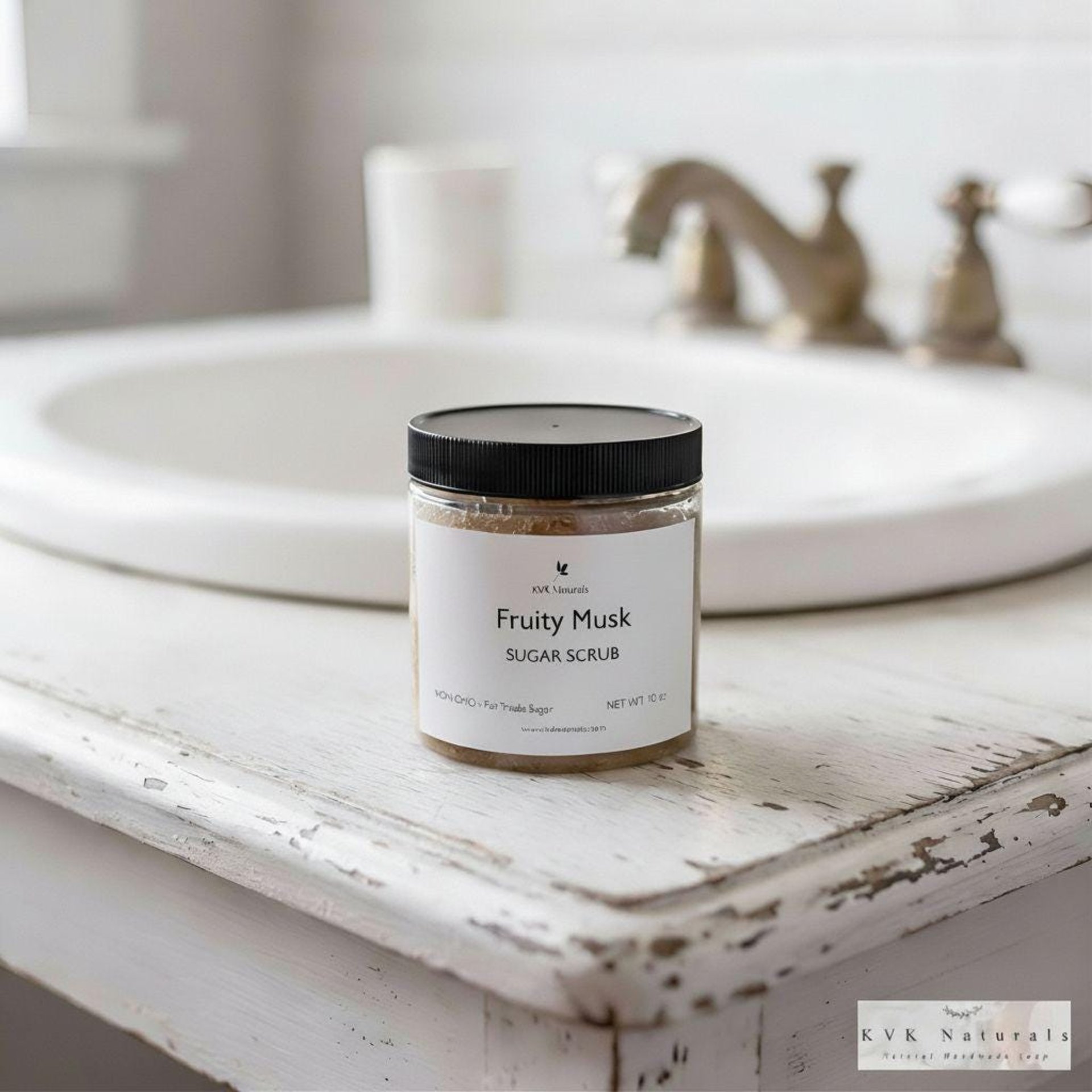Fruity Musk Scrub - Exfoliating Organic Body Scrub