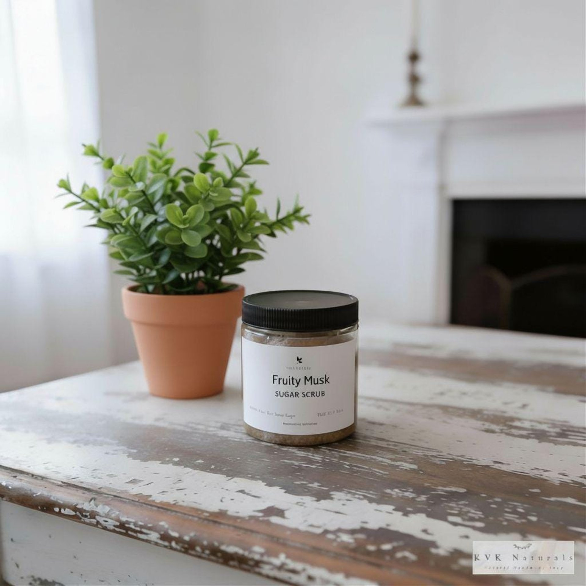 Fruity Musk Scrub - Exfoliating Organic Body Scrub
