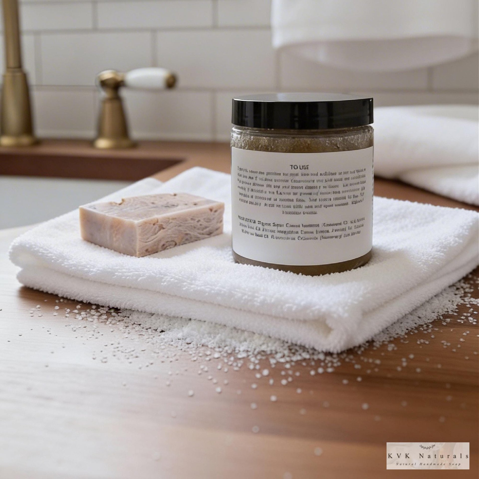 Fruity Musk Scrub - Exfoliating Organic Body Scrub