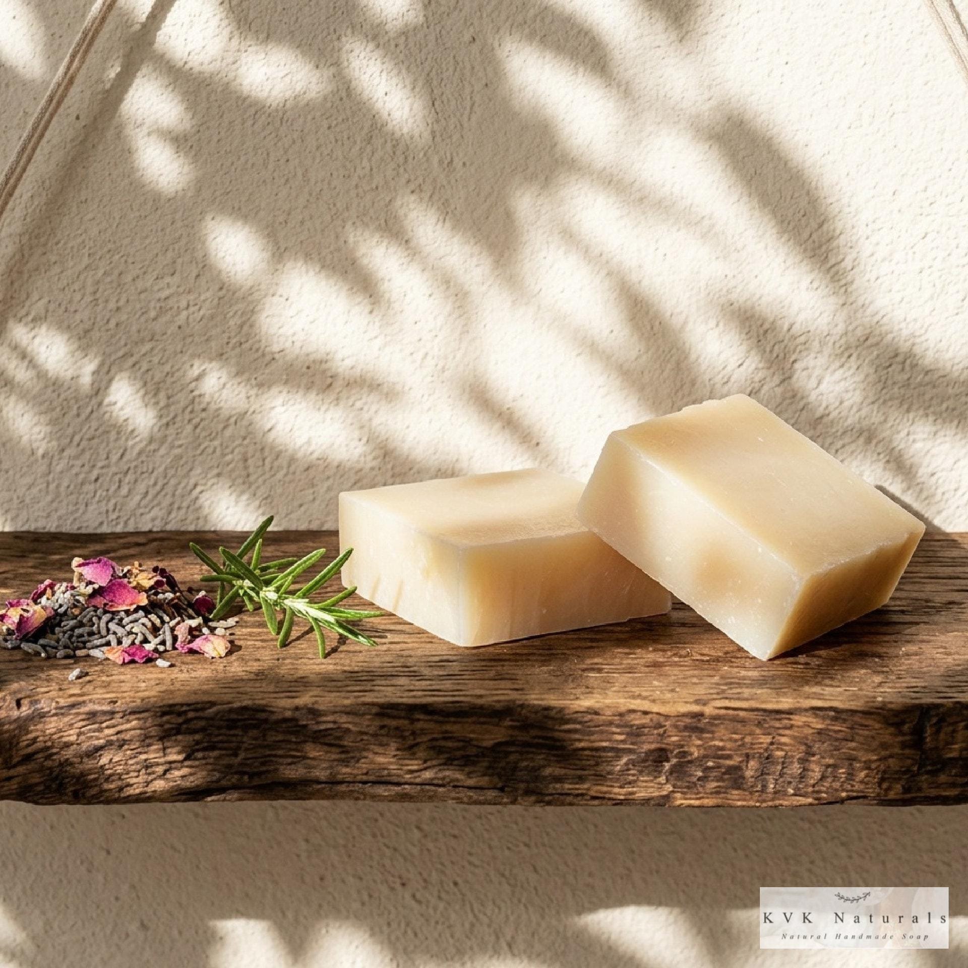Patchouli Geranium Soap Bar: Natural Handmade Cold Process Soap