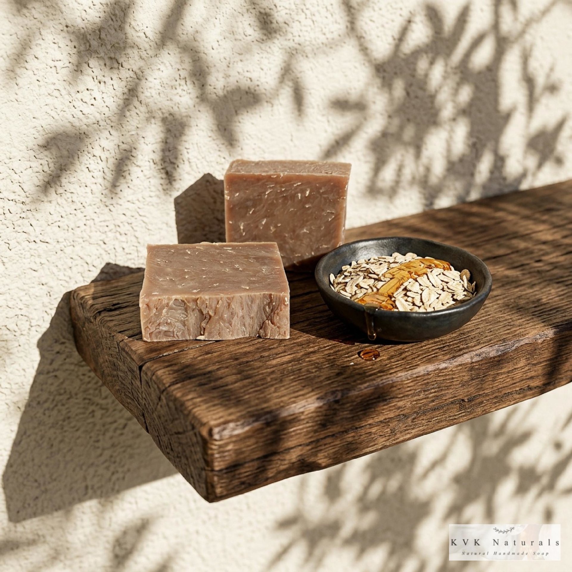 Oatmeal Milk Honey Goat Milk Soap: Natural Handmade Bar