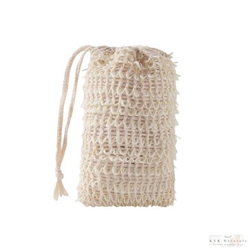 Natural Sisal Soap Bag - Soap Saver Pouch, Exfoliating Soap Bags, Soap Sack