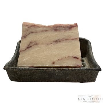 Candy Cane Soap Bar - Handmade Natural Organic Soap, Cleansing Bar