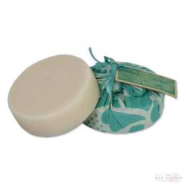 Round Mint Soap Bar - Handmade Natural Organic Soap, Cleansing Bar