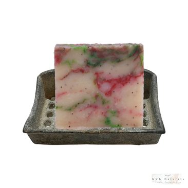 Cranberry Pomegranate Soap Bar - Handmade Natural Organic Soap, Cleansing Bar