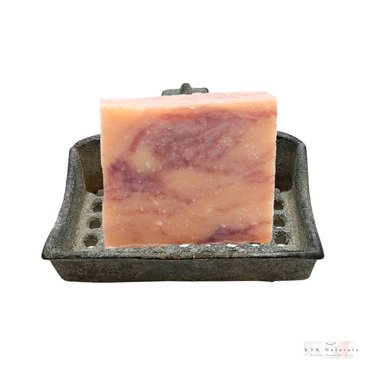 Grapefruit Geranium Soap Bar - Natural Handmade Organic Soap, Cold Process Bar, Homemade Soap