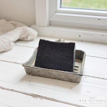 Activated Charcoal Soap Bar -  Natural Handmade Organic Soap, Cold Process Bar, Homemade Soap