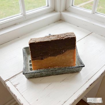 Orange Chocolate Soap Bar - Natural Handmade Organic Soap, Cold Process Bar, Homemade Soap