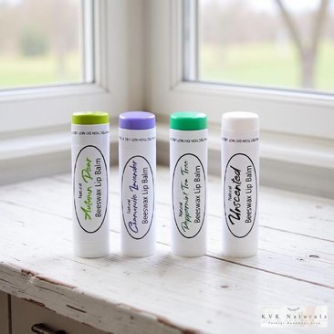 All Natural Lip Balms - Lips, Lip Moisturizer, Natural Lip Care, Gift for Men and Women