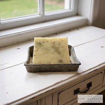 Peppermint Tea Tree Soap Bar - Natural Handmade Organic Soap, Cold Process Bar