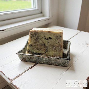 Chocolate Mint Soap Bar - Natural Handmade Organic Soap, Cold Process Bar, Homemade Soap