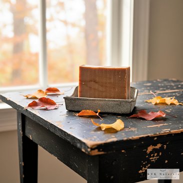 Pumpkin Spice Cake Soap Bar: Natural Handmade Autumn Soap