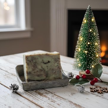 Chocolate Mint Soap Bar: Natural Handmade Cold Process Soap