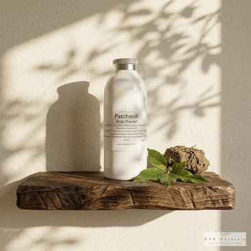Patchouli Body Powder: Talc-Free Dusting Powder, 4 oz