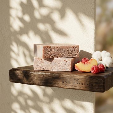 Handmade Fruity Musk Soap Bar – Vegan Cold Process Soap