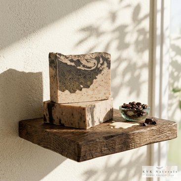 Coffee & Cream Soap Bar: Natural Handmade Cold Process Soap
