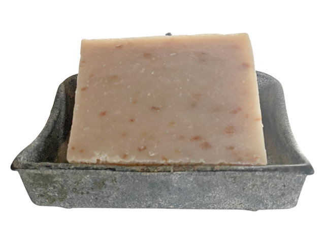 Unscented Oatmeal Goat Milk Soap Bar - Handmade Soap, Natural Soap, Organic Soap, Cold Process Soap
