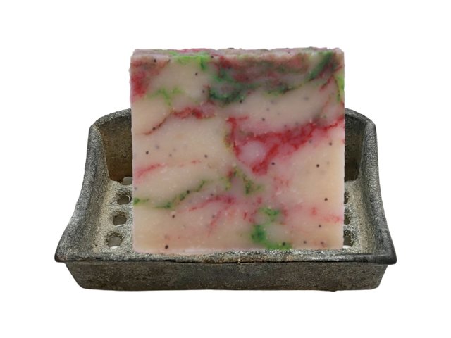 Cranberry Pomegranate Soap Bar - Handmade Soap, Natural Soap, Organic Soap, Cold Process Soap