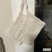 Natural Sisal Soap Saver Bag: Exfoliating Soap Sack, Handmade in USA