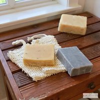 Natural Sisal Soap Saver Bag: Exfoliating Soap Sack, Handmade in USA