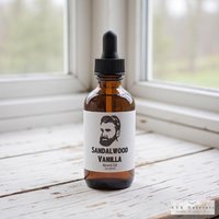 Beard Oil for Men Sandalwood Vanilla: Nourishing Grooming Essential (2 oz)