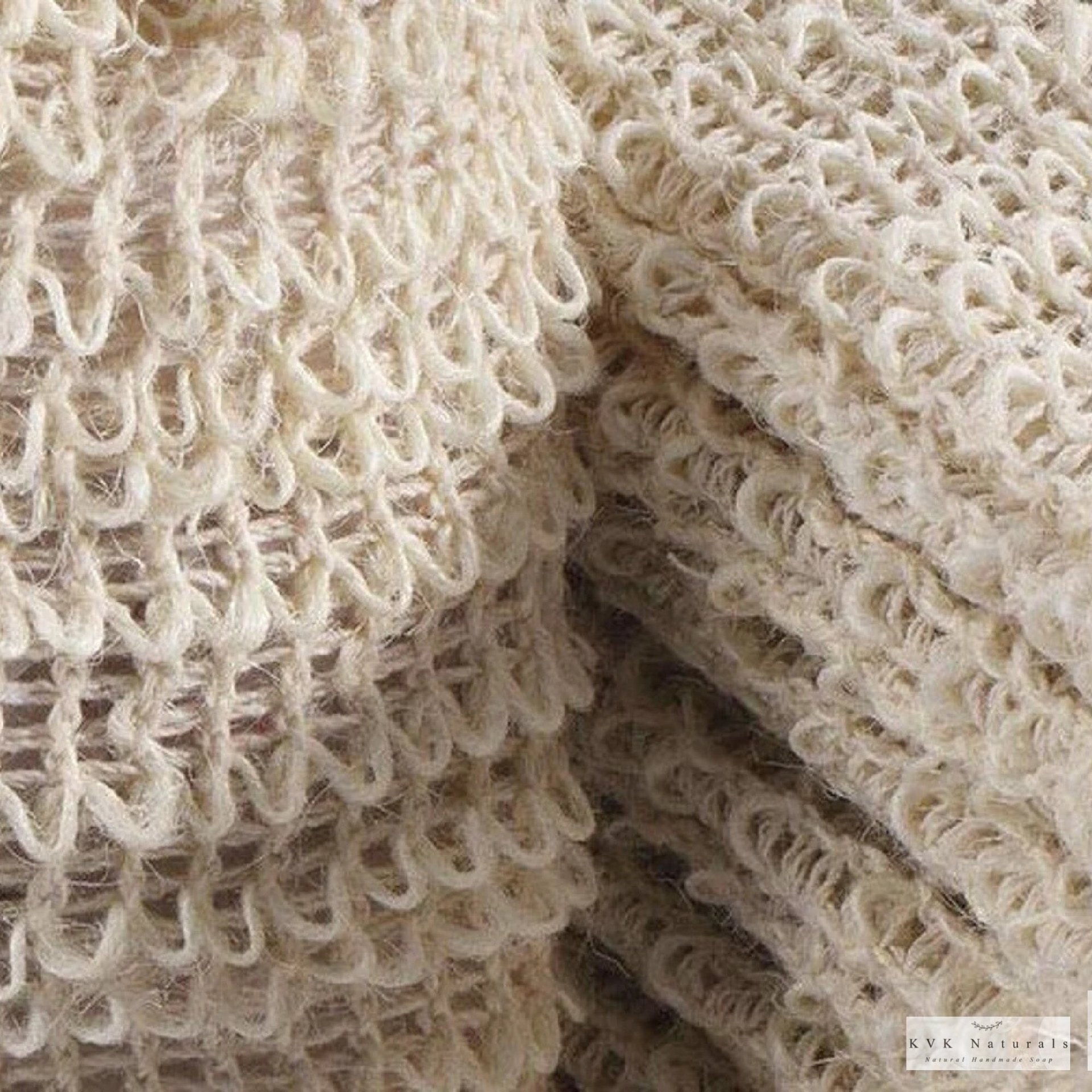 Natural Sisal Soap Saver Bag: Exfoliating Soap Sack, Handmade in USA