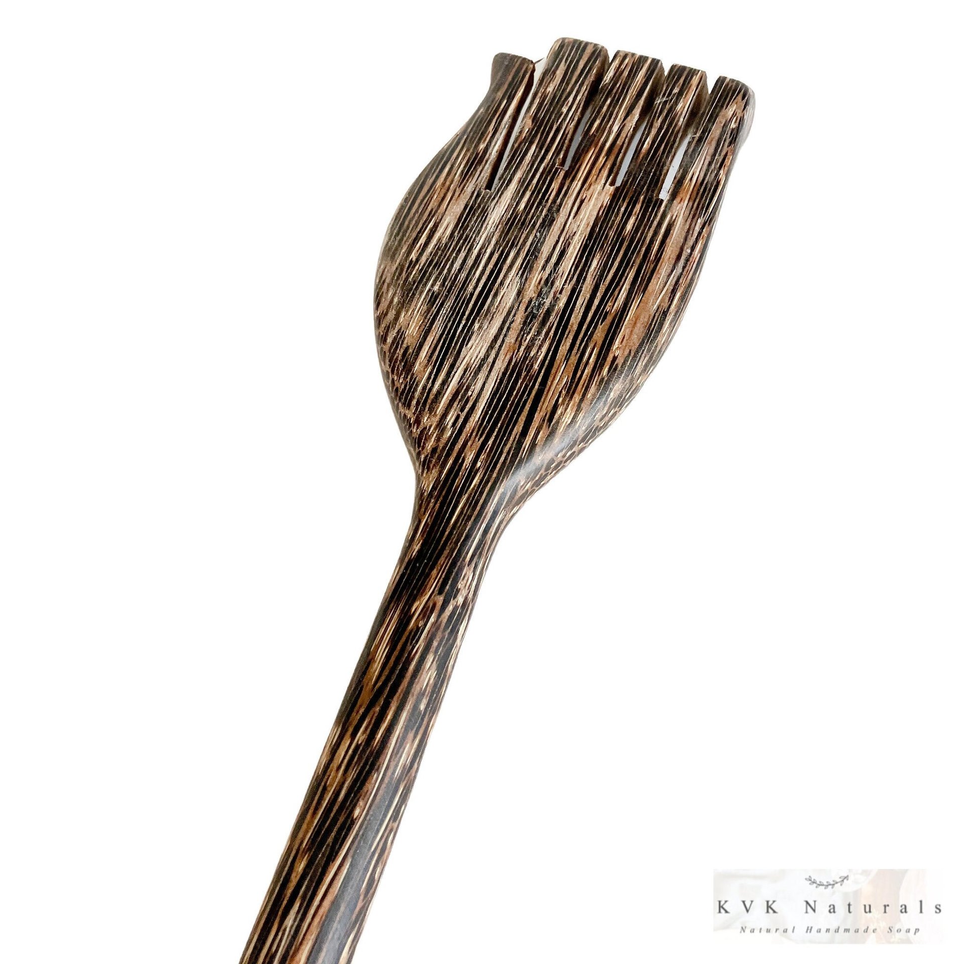 Palm Wood Back Scratcher: Handmade Rustic Relaxation Tool