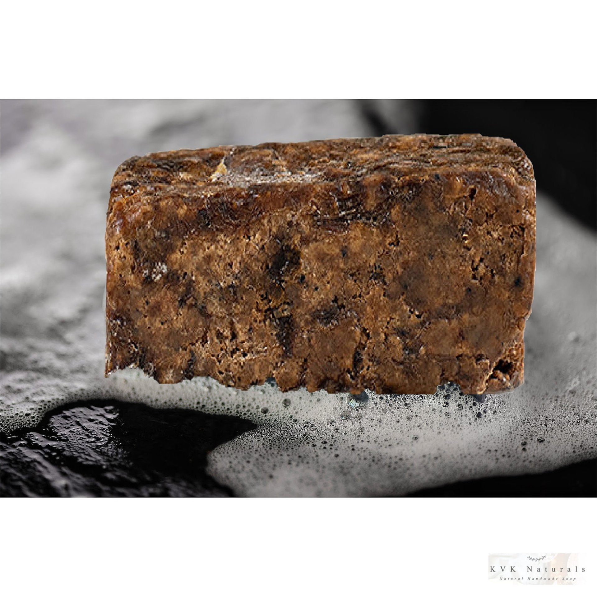 Raw African Black Soap - Natural Handmade Soap, Cleansing Bar