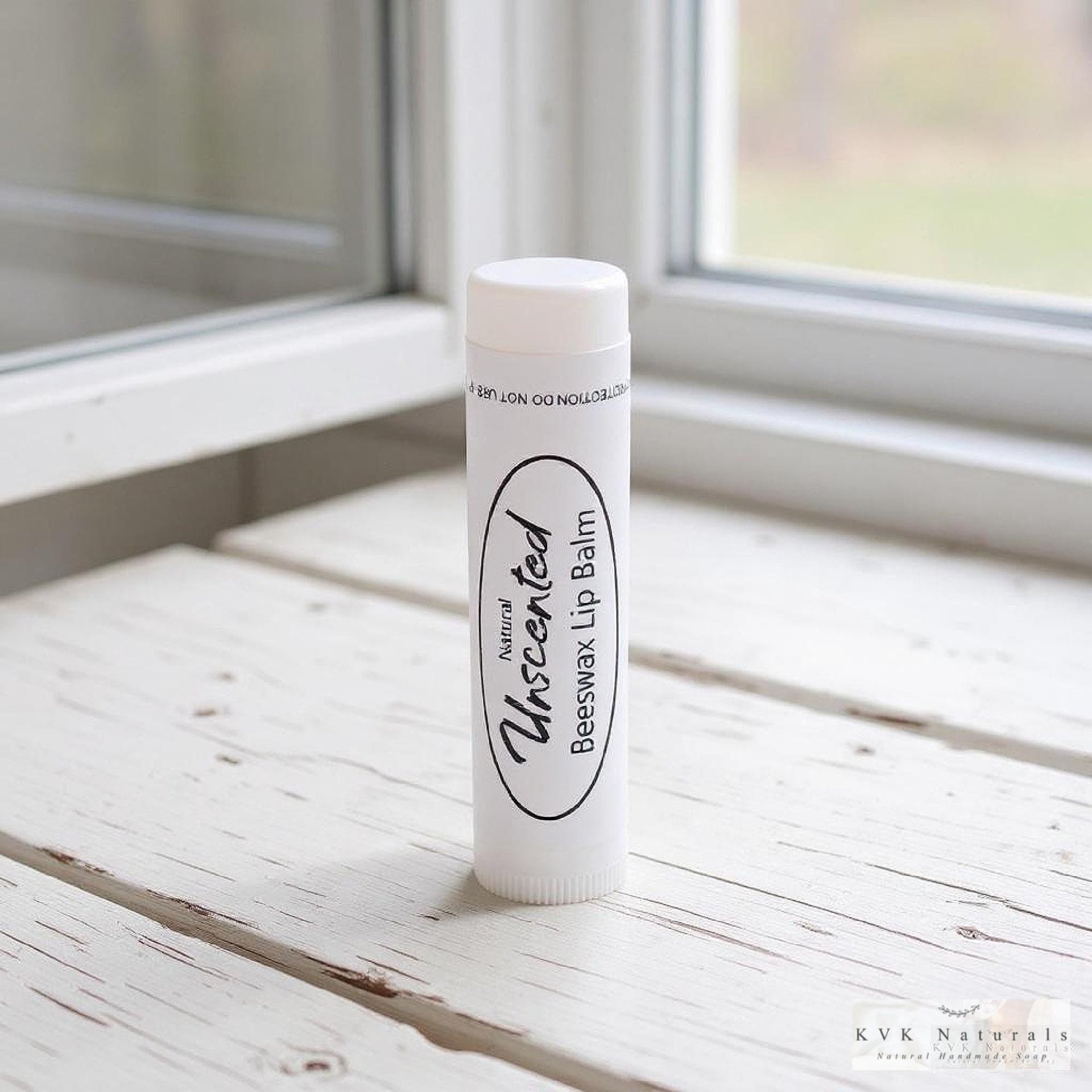 All Natural Lip Balm: Beeswax, Shea Butter, and Essential Oils