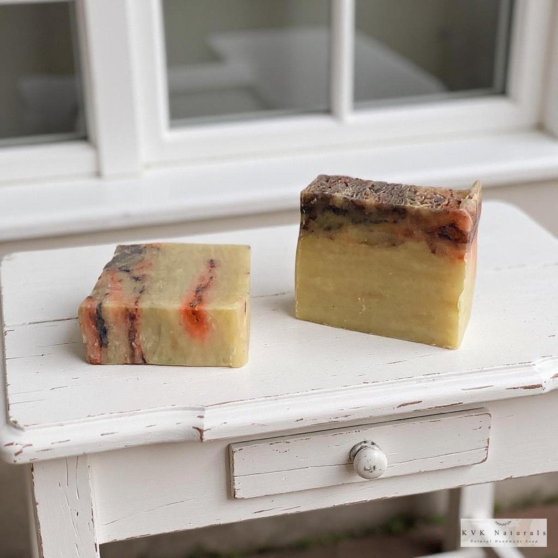 Lemon Green Tea Soap Bar: Natural Handmade Cold Process Soap