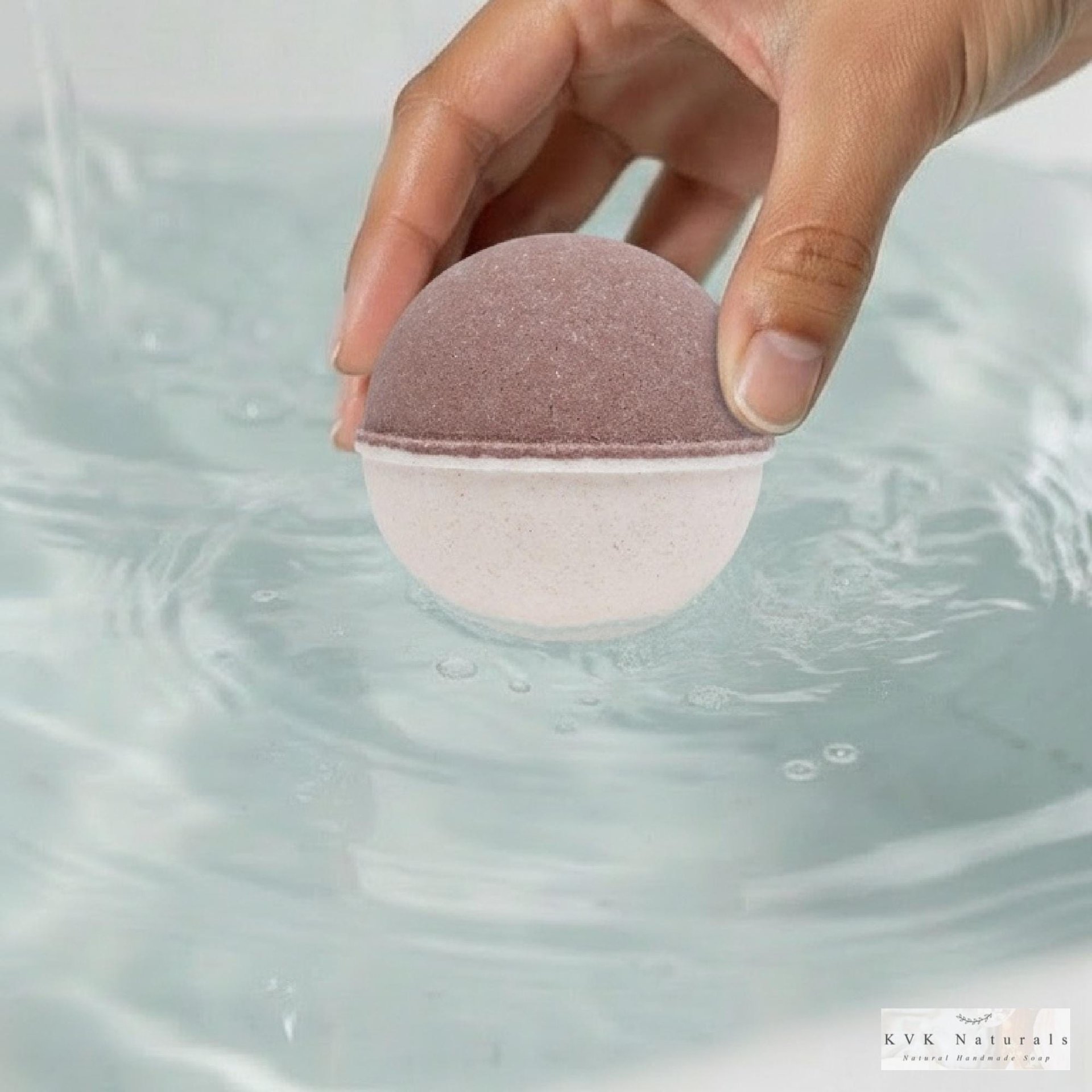 Lemongrass Bath Bomb - Natural Fizzy Treat - Handmade Spa Bath Fizzer
