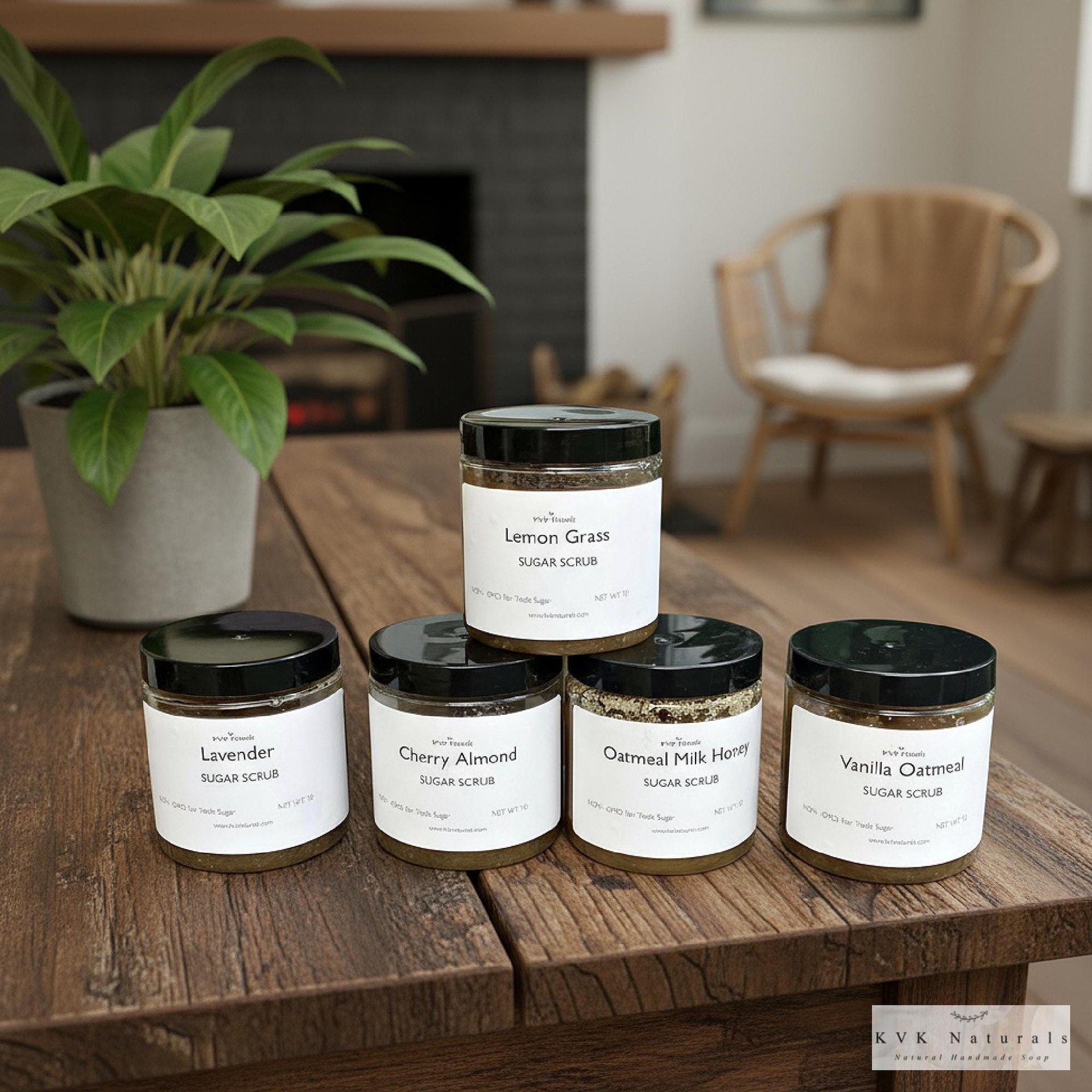 Fruity Musk Scrub - Exfoliating Organic Body Scrub