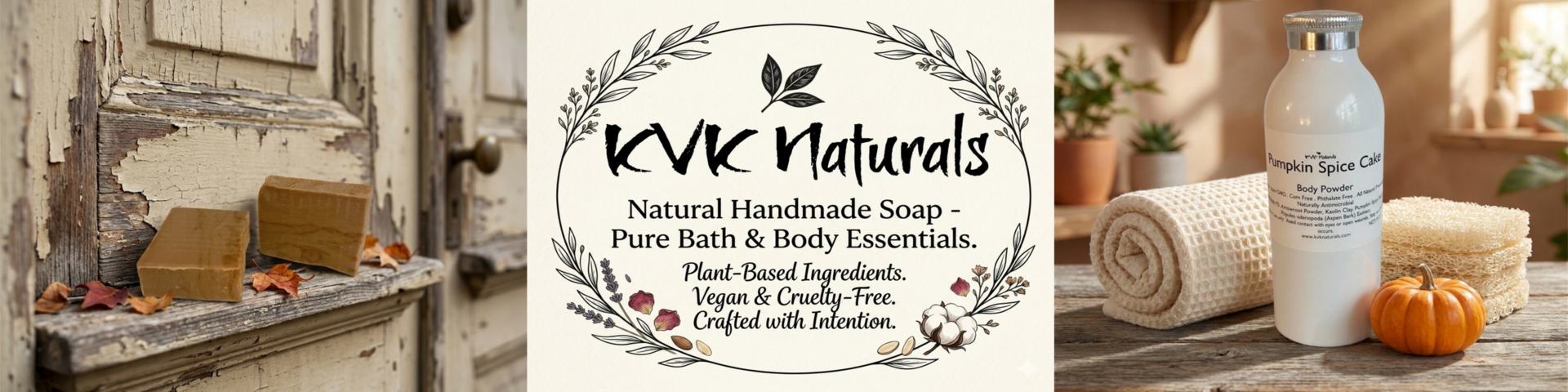 Handmade Artisan Soap, Natural Bath and Body Care | KVK Naturals